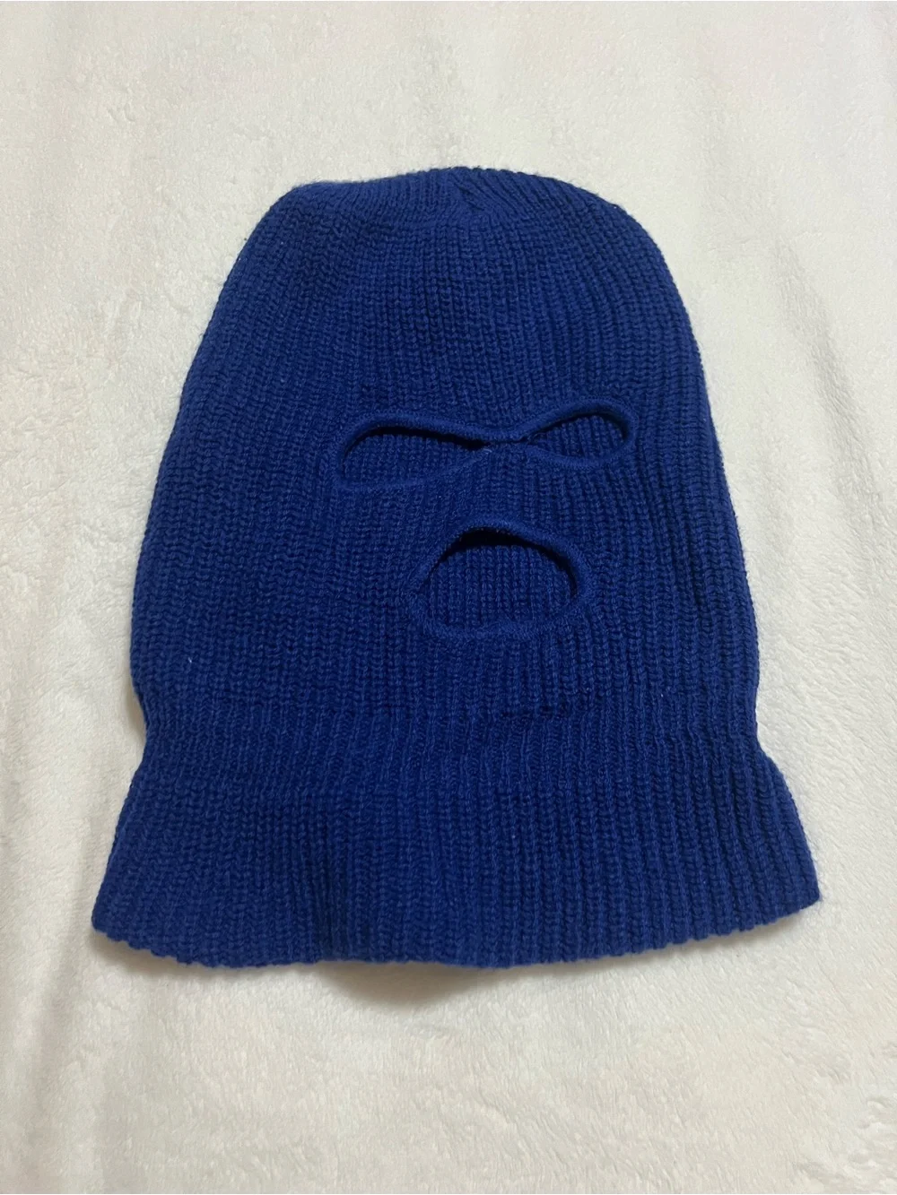 Royal Blue Knit Balaclava Ski Mask